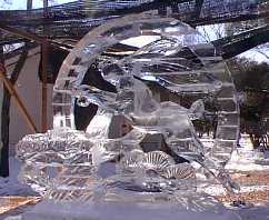 氷の祭典の氷の彫刻